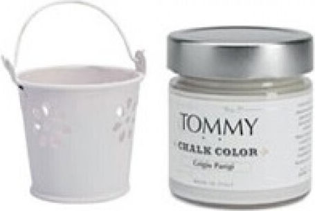 Tommy Art Lackierung für Kreidefarbe Paris Grey 140ml