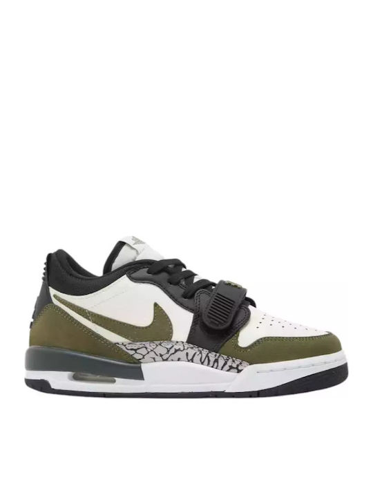 Jordan Legacy 312 Παιδικά Sneakers με Σκρατς Λευκά