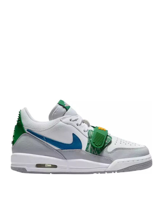 Jordan Legacy 312 Παιδικά Sneakers με Σκρατς Λευκά