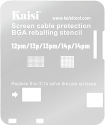 BGA Reballing Stencil Kaisi Apple iPhone 11 14 Pro Max Series