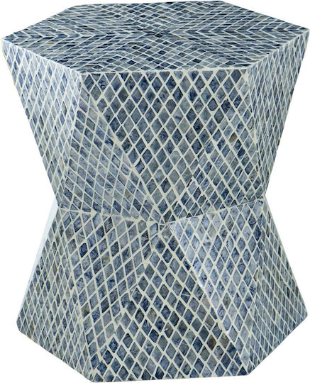 Beistelltisch Ivory Blau