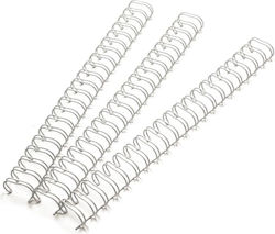 Spiral Gbc Metal 21 Loops 2:1 6mm 100 Pieces White Spiral Gbc Metal 21 Loops 2:1 6mm 100 Pieces White