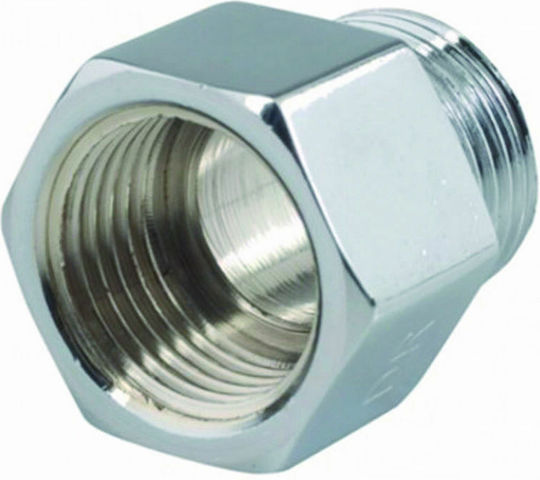 Luftwerkzeugteile Μουφομαστός Aus Messing A 1/4" Θ 1/4"