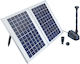 Water Pump Solar Kit Lakes Nozzle Fountain Pontec Pondosolar 1600 L H