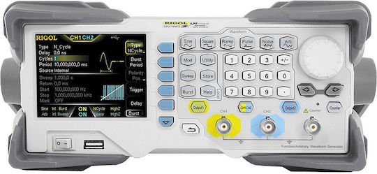 Rigol Dg1022z 25mhz Arbitrary Waveform Function Generator