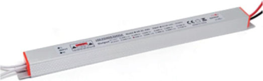 Baris Light LED-Netzteil Super Slim 72W 24V 100-264VAC 400x18x15mm Ip20 W6011001-131