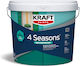 Kraft 4 Seasons Waterproof Ακρυλικό Υψηλής Ποιότητας 2.79lt Βαση D