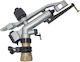 Adjustable Impact Sprinkler 1 1/4" 3 Nozzles No9 10 12 17-28m Diameter 4 5-14 2m³/h Jolly Secteur 10124 Sime