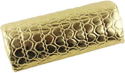 Einfarbiges Wasserdichtes Maniküre-Kissen Gold Einfarbiges Wasserdichtes Maniküre-Kissen Gold