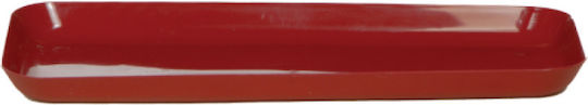 Planter Plate Naxos 50x19x2 Cm Red Nr550π Planter Naxos Nr550