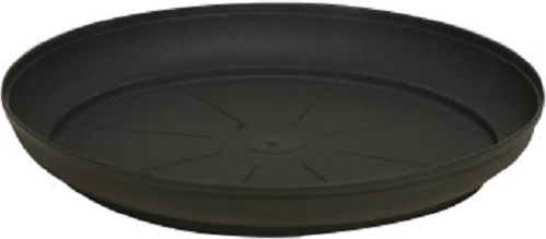 Pot Plate Miltoplast-scopelos Anthracite No126 33.5 cm Diameter