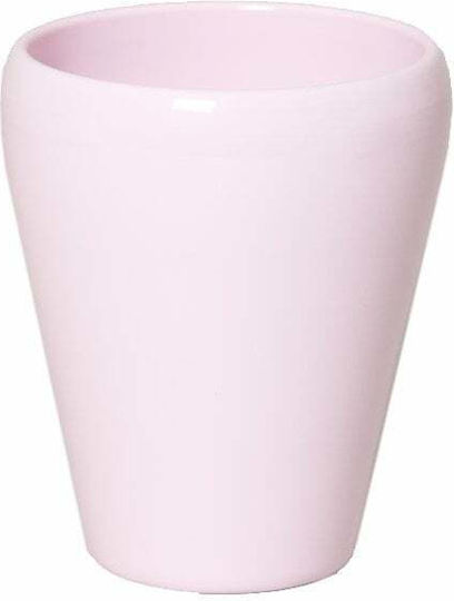 Ceramic Plant Pot Orchid 14x17cm Pink