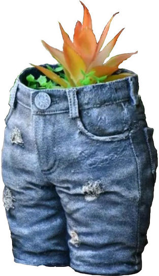 Pflanzentopf Jeans 16x12x20 Natur Home