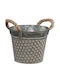 Κασπω Ζινκ Beige Dot 13x12cm Χερουλι Σχοινι