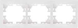 Lezard Wechselrahmen Dreifach Horizontal Weiß Mira 701.0200148