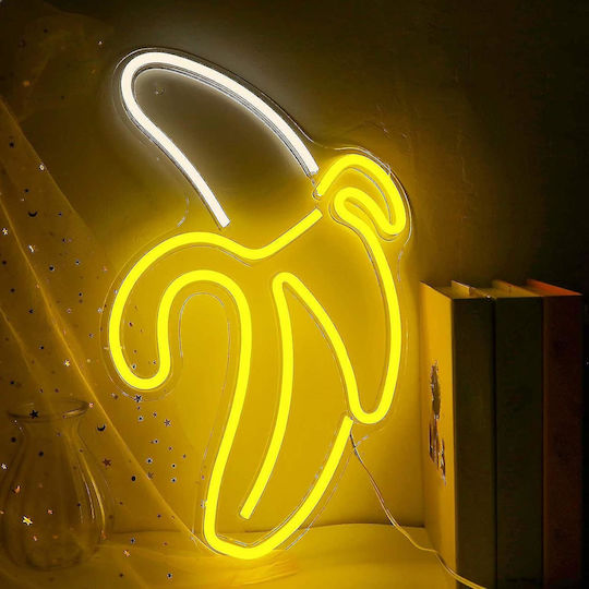 Dekorative Tischlampe Banane Light Neon Mehrfarbig