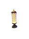 Decorative Candle Lamp Vortex LED Candle Light Color Changing Glitter Flameless Gold