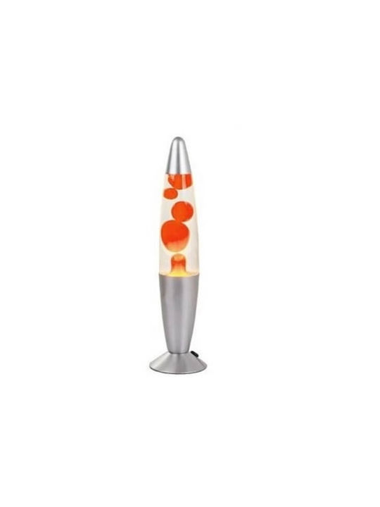 Lava Lamp 34cm Orange Dekorative Tischlampen