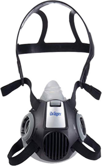 Half Face Mask 2 Filters R55330 X-plore 3300 Drager