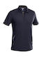 Work Shirt Polo Shirt Sun Protection Upf 50+ Dassy Traxion 710026 Midnight Blue Anthracite