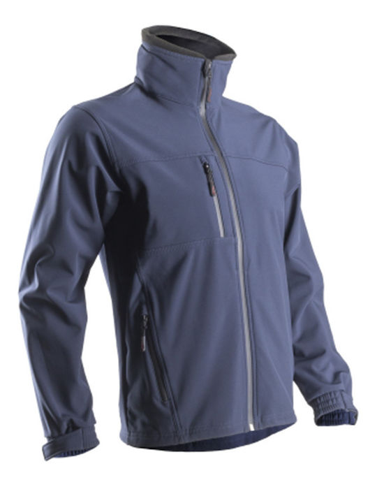 Επαγγελματικό Μπουφάν Softshell Yang Coverguard 5yan Μπλε