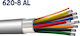 Alarmkabel 8x0.22 Eloxiert 100m