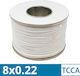 Sl-008 Alarm Cables Tcca 8 Conductors 8x0.22 Reel 100 Meters