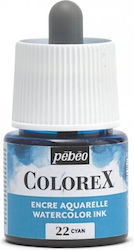 Aquarellfarbe Colorex Cyan
