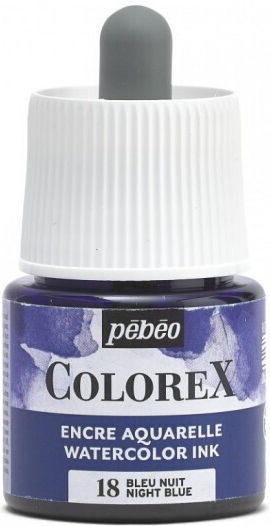 Водни бои Colorex Нощно Синьо