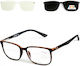 Alpin 10738 Clip-On Herren Lesebrillen +4.00 mi...