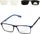Alpin 10375 Clip-On Herren Lesebrillen +3.00 mi...