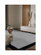 Conceptum Hypnose Teppich Rechteckig Synthetisch,Polyester/Cotton/Leather Grey-black