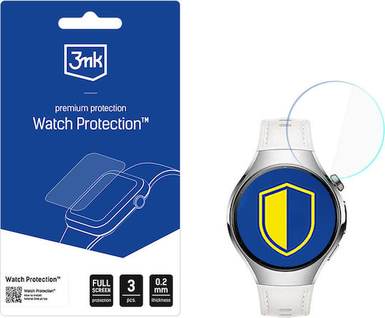 3MK Watch Protection Arc Screen Protector pentru Huawei Watch 5 42mm 3buc