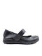 Leather Ballerinas Black