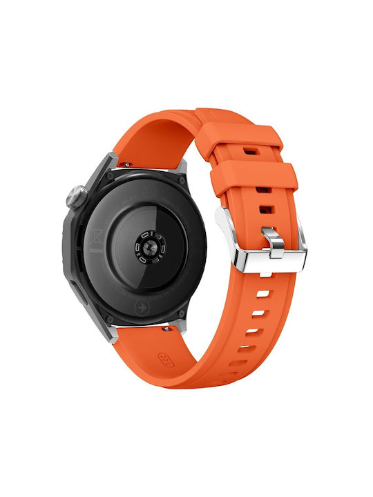 Curea Silicon Portocaliu (Xiaomi Watch S4 Sport, Xiaomi Watch 5 Active)