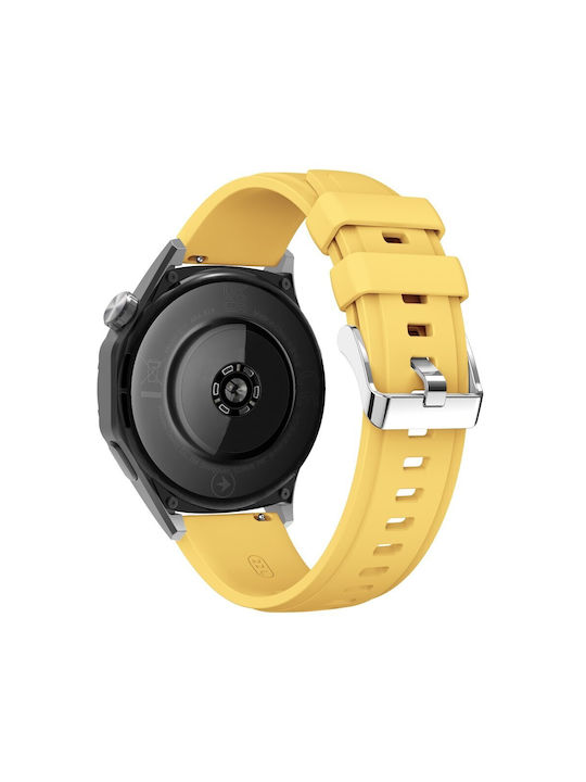 Curea Silicon Galben (Xiaomi Watch S4 Sport, Xiaomi Watch 5 Active)