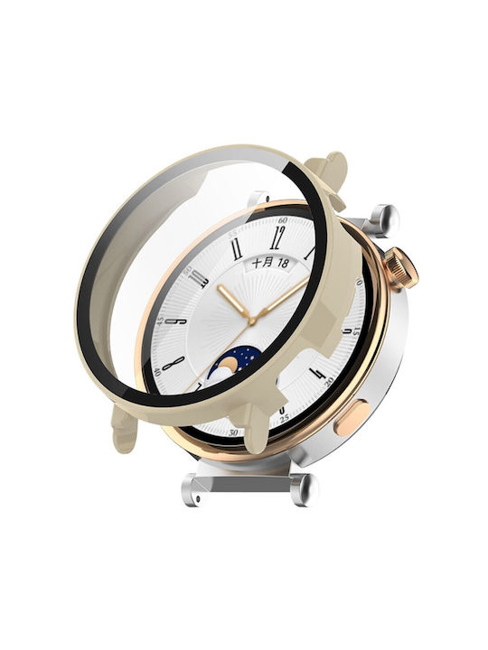 Enkay Πλαστική Θήκη σε Λευκό χρώμα για Huawei Watch GT 4 - 46mm