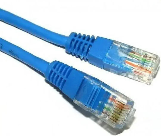 Patch Cord UTP Spacer Cat.5e 1m Albastru sp-pt-cat5-1m-bl