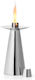 Tiki Table Torch 174009 7.6x10.1x22.9cm Inox Philippi Stainless Steel