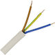 Захранващ Кабел Nym A05vv-u 3x1.5mm2 Бял