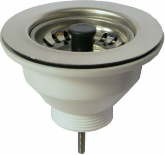 Supapă Chiuvetă Ø90 Pas Ø1½″ Cromată 0555108