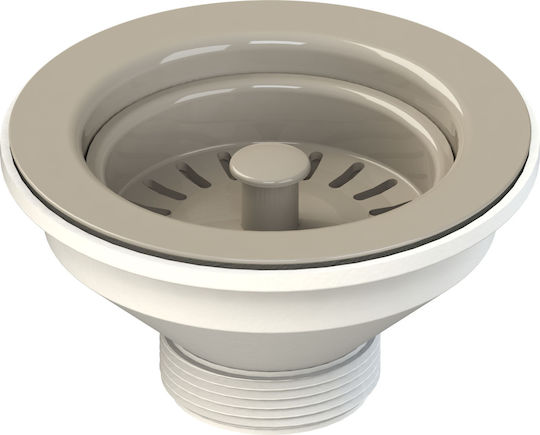 Supapă Chiuvetă 1 1/2" Φ114 Pyro Bej Lb Plast