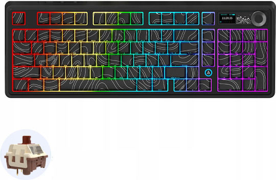 Ajazz AK980 Wireless Gaming Mechanical Keyboard with Merrard