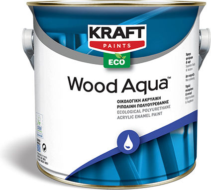 Kraft Wood Aqua Ecological Acrylic Polyurethane Ripolin 750ml Base A Glossy