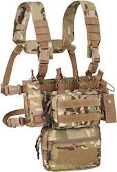 Tactical Combo Mini Chest Rig 900d Poly Molle Multicamo Defcon 5