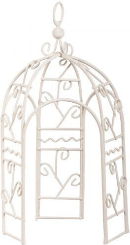 Metallic Decorative Pavilion 11x11x20cm