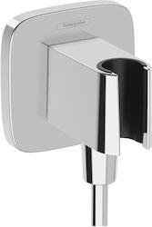 Fixfit Q Επιτοιχο Στηριγμα Ντουζ Χρωμε 26887000 Hansgrohe