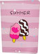 Flip Cover 3D Design Case Pen Slot Galaxy Tab A9 8.7'' Popscicles