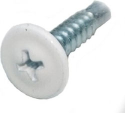 Fisco 3.5x10mm Schrauben Trockenbau Selbstschneidend Philips Truss Weiße Stück 1000 35758