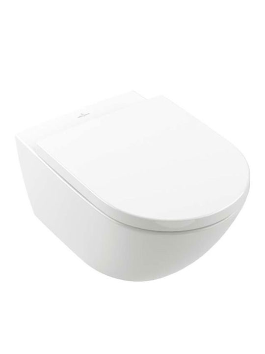 Villeroy & Boch Wandhängende Toilette Randlos Ohne Deckel Weiße Villeroy & Boch Wandhängende Toilette Randlos Ohne Deckel Weiße